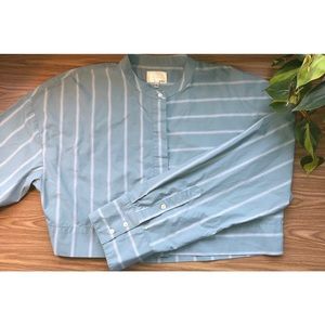 Wilfred Le Fou Cropped Button-up (Aritzia)